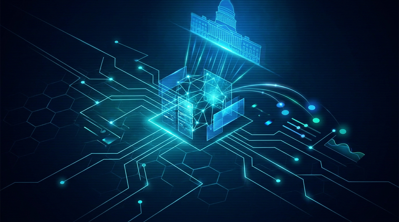 Abstract illustration for: When Governments Start Calling AI CEOs, Operators Pay Attention to the Wrong Thing