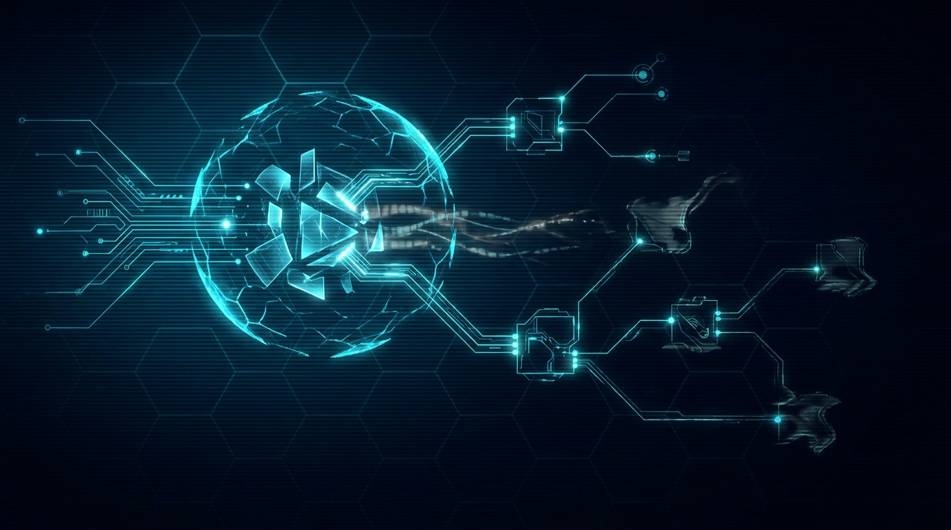 Abstract illustration for: Anthropic's Silent Nerf Clause Is a Supply Chain Problem for Operators