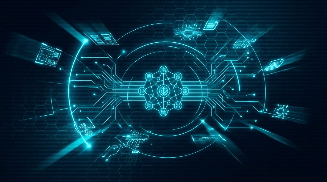 Abstract illustration for: What a Hiring Post for an AI Agent Developer Actually Tells Operators